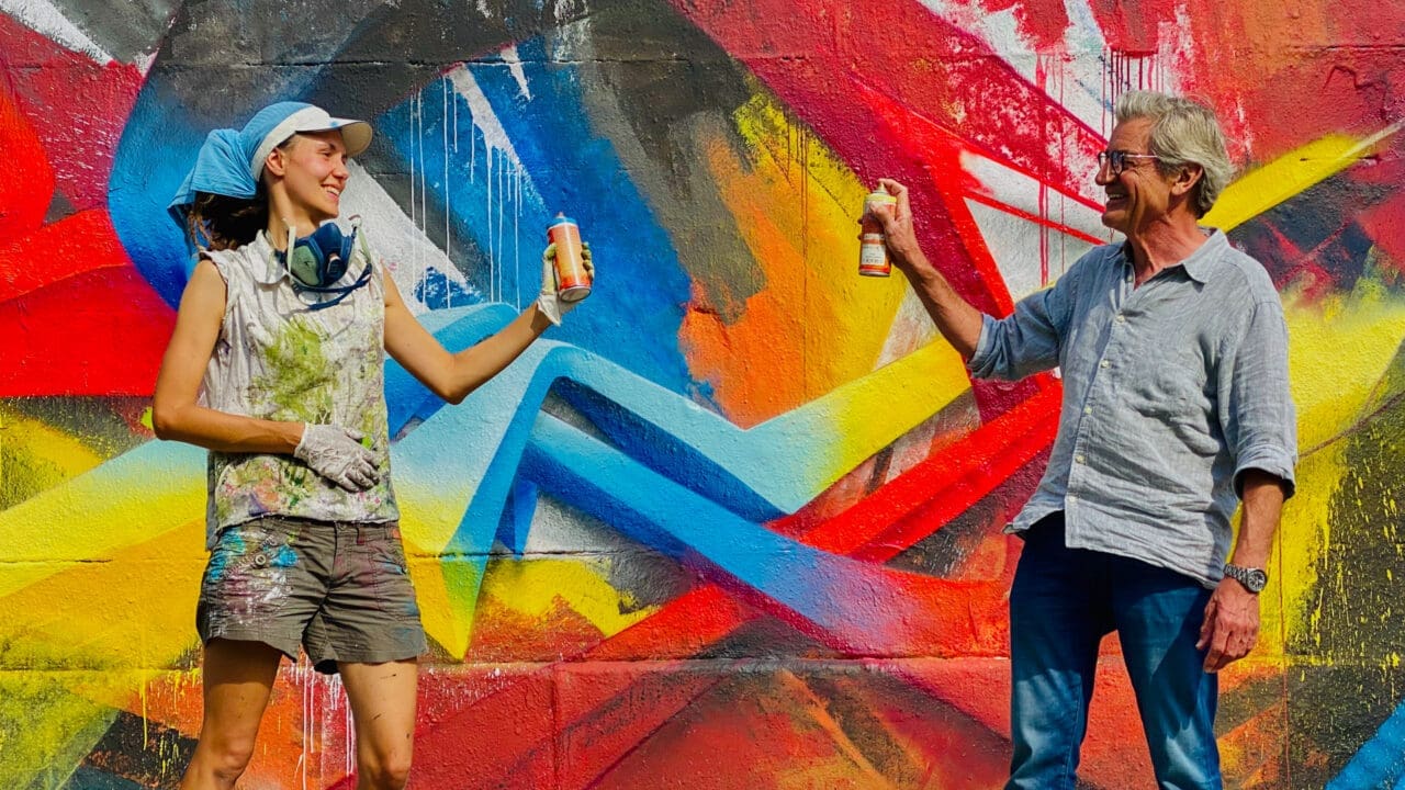 Filmdreh Graffiti