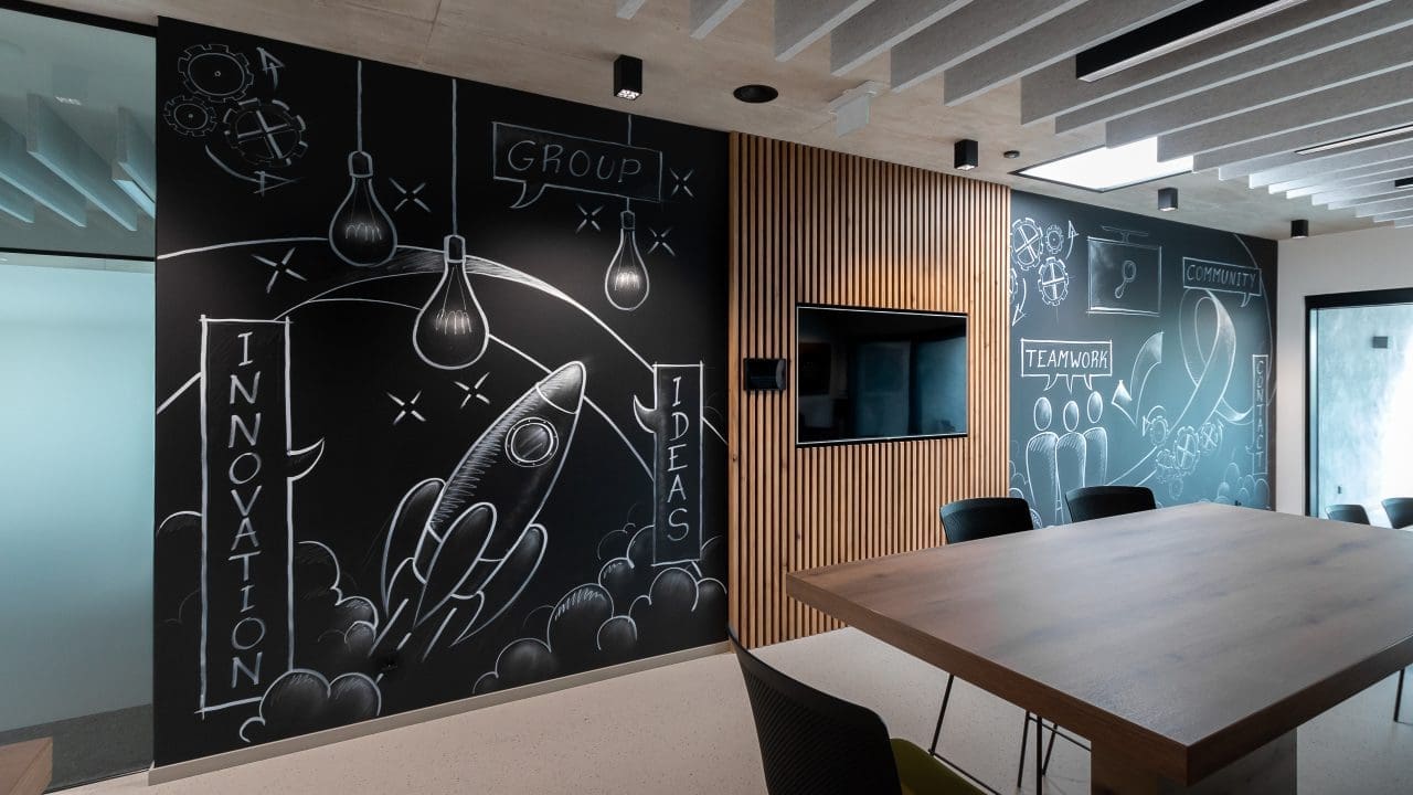 Artwork für Lounge eines Bürogebäudes