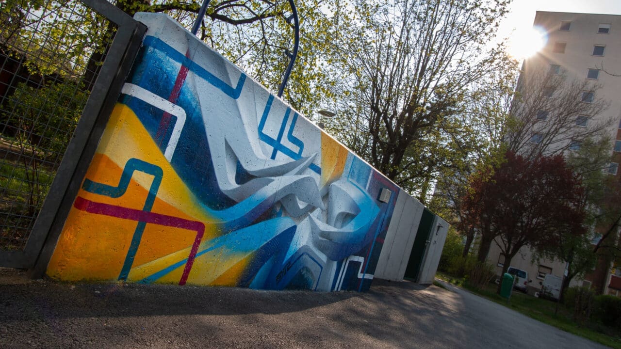 Graffiti für Jugendkulturraum Krems