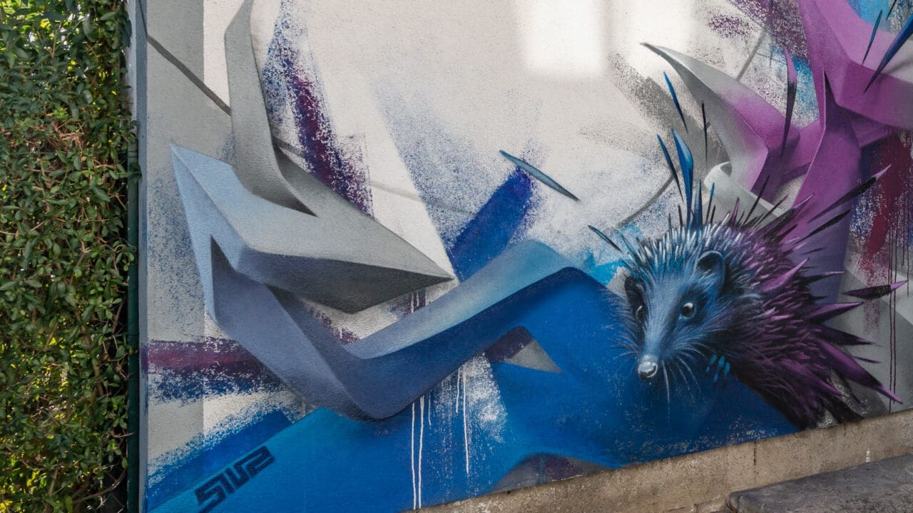 Graffiti Igel