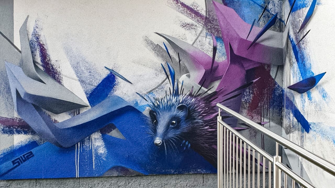Graffiti Igel