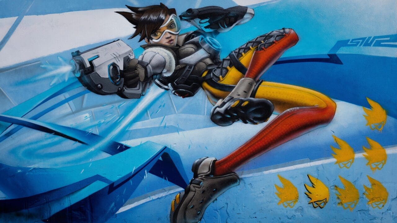 Graffiti Charakter Overwatch Blizzard