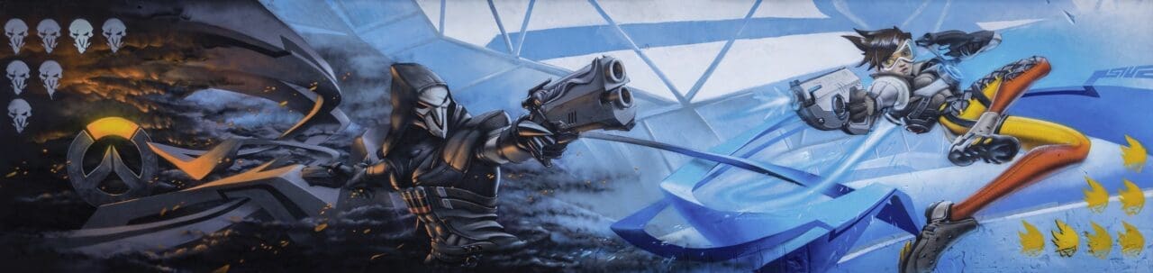 Graffiti Blizzard Overwatch