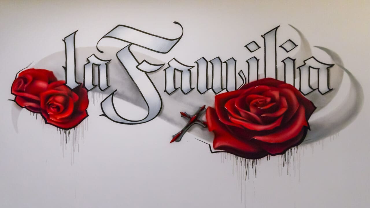 Walltatoo roses