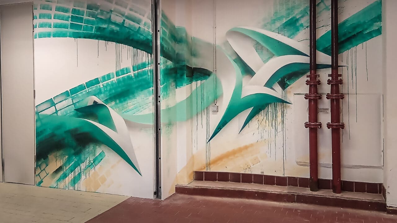 Graffiti Tabakfabrik Linz