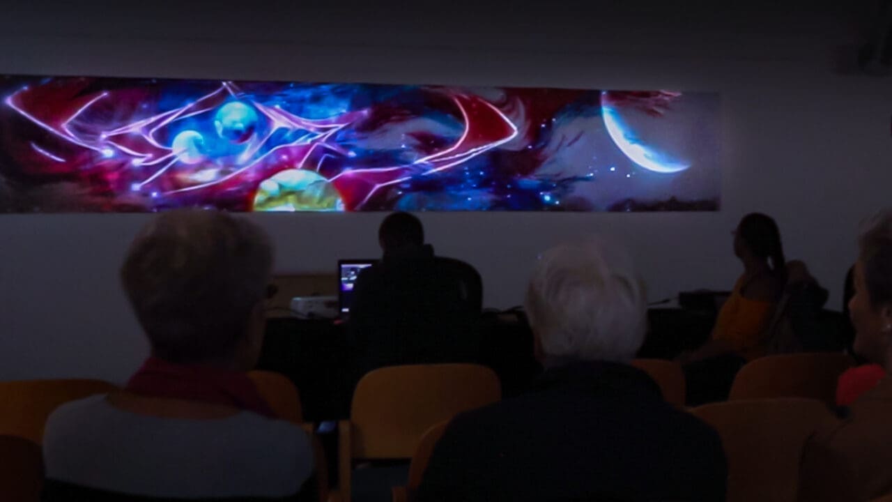 Tage der offenen Ateliers 2018  Ausstellung Projektionskunst