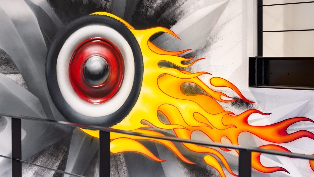 Hot Rod Garage Graffiti