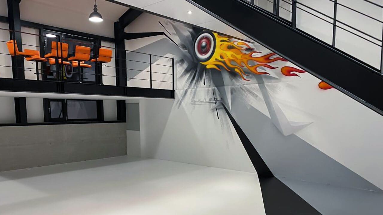 Hot Rod Garage Graffiti