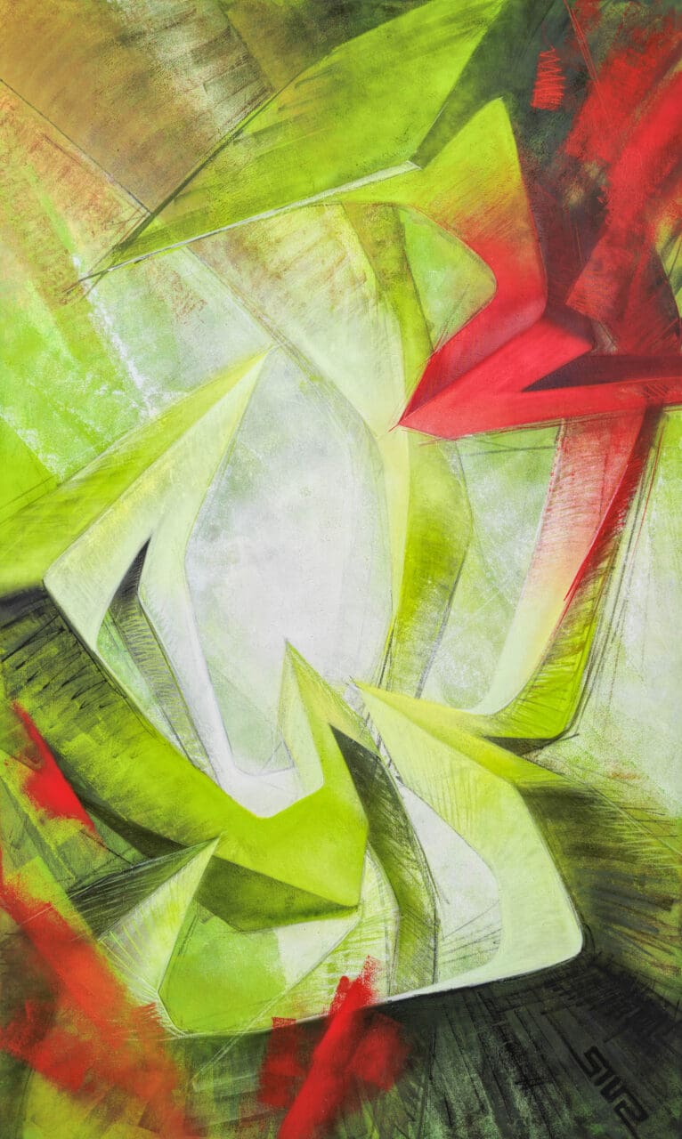 Graffitikunst Keilrahmen Siuz 3D