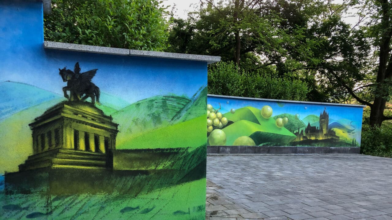 Untermoseltal Wandkunstwerk Panorama-3