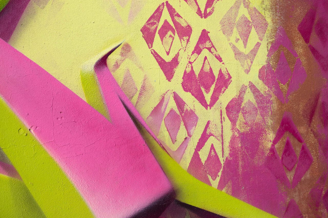 modernist wallpaper pattern graffiti