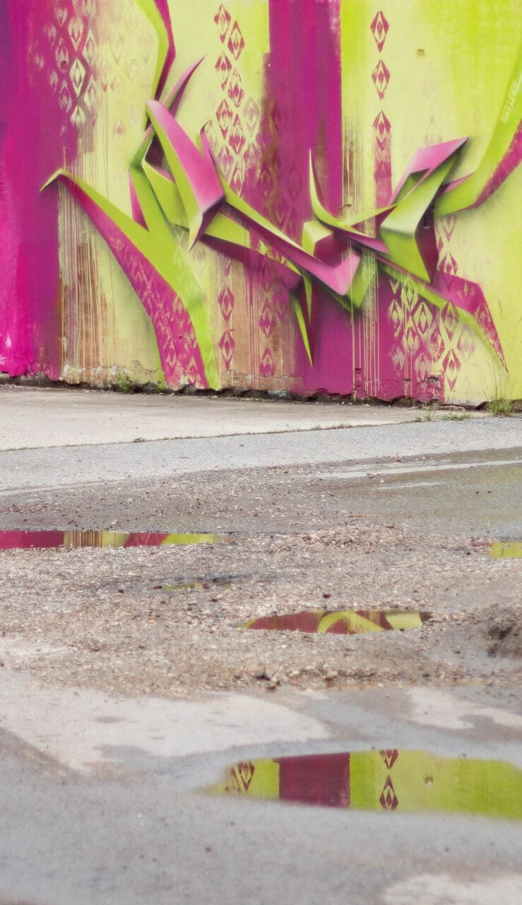 modernist wallpaper pattern graffiti