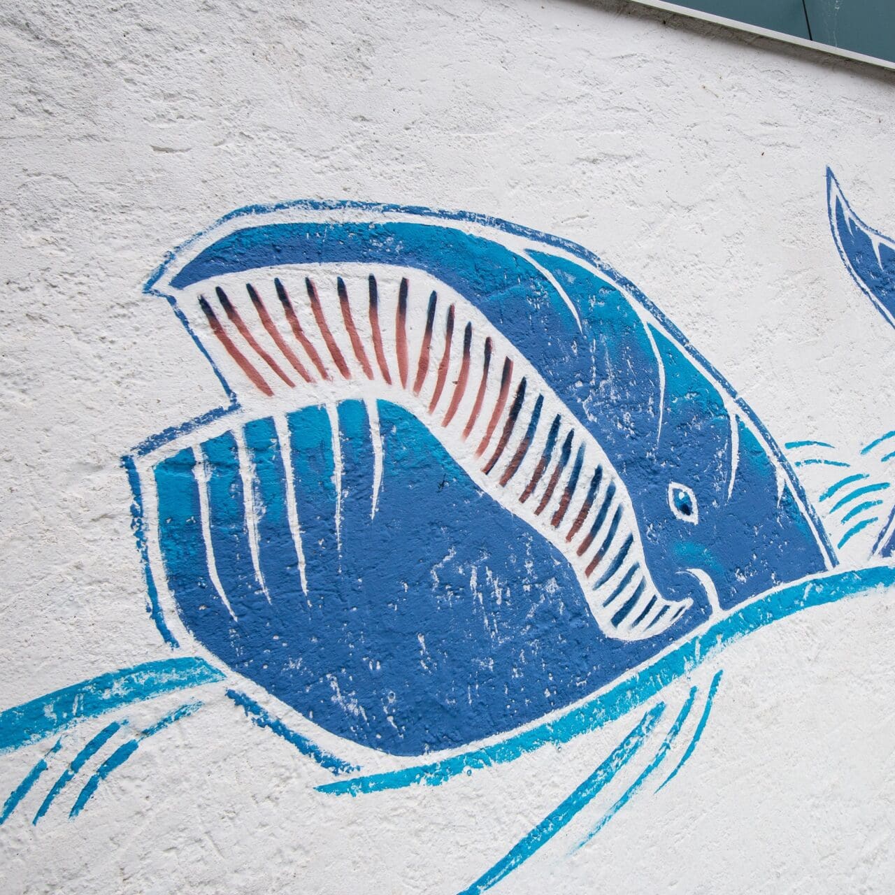 Streetart Whale