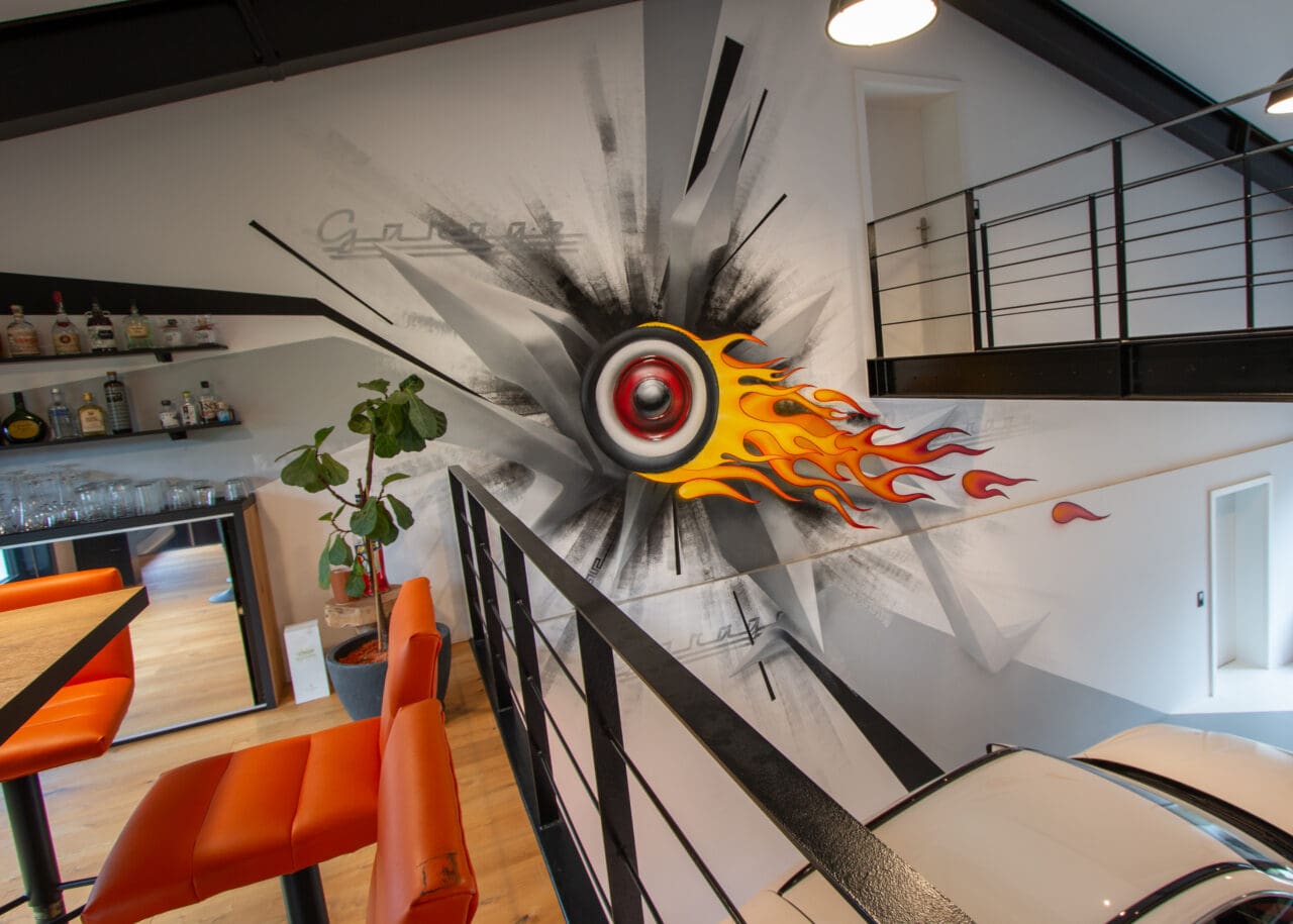 Hot Rod Garage Graffiti