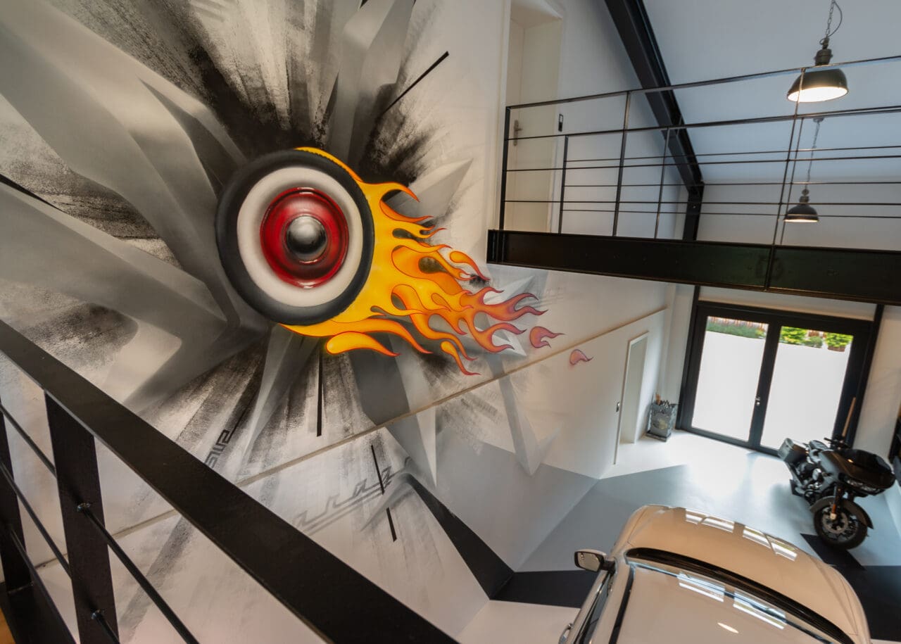 Hot Rod Garage Graffiti