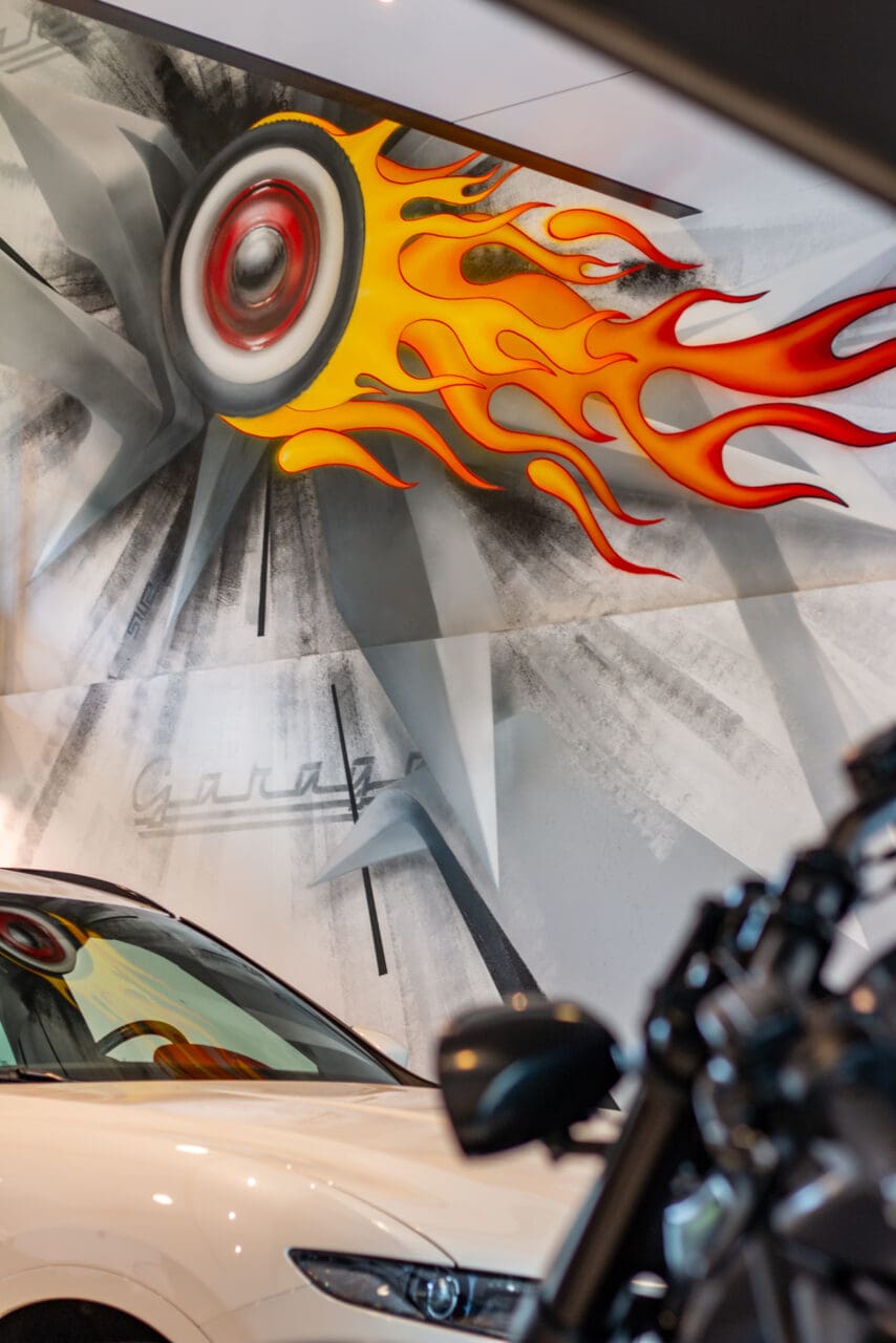Hot Rod Garage Graffiti