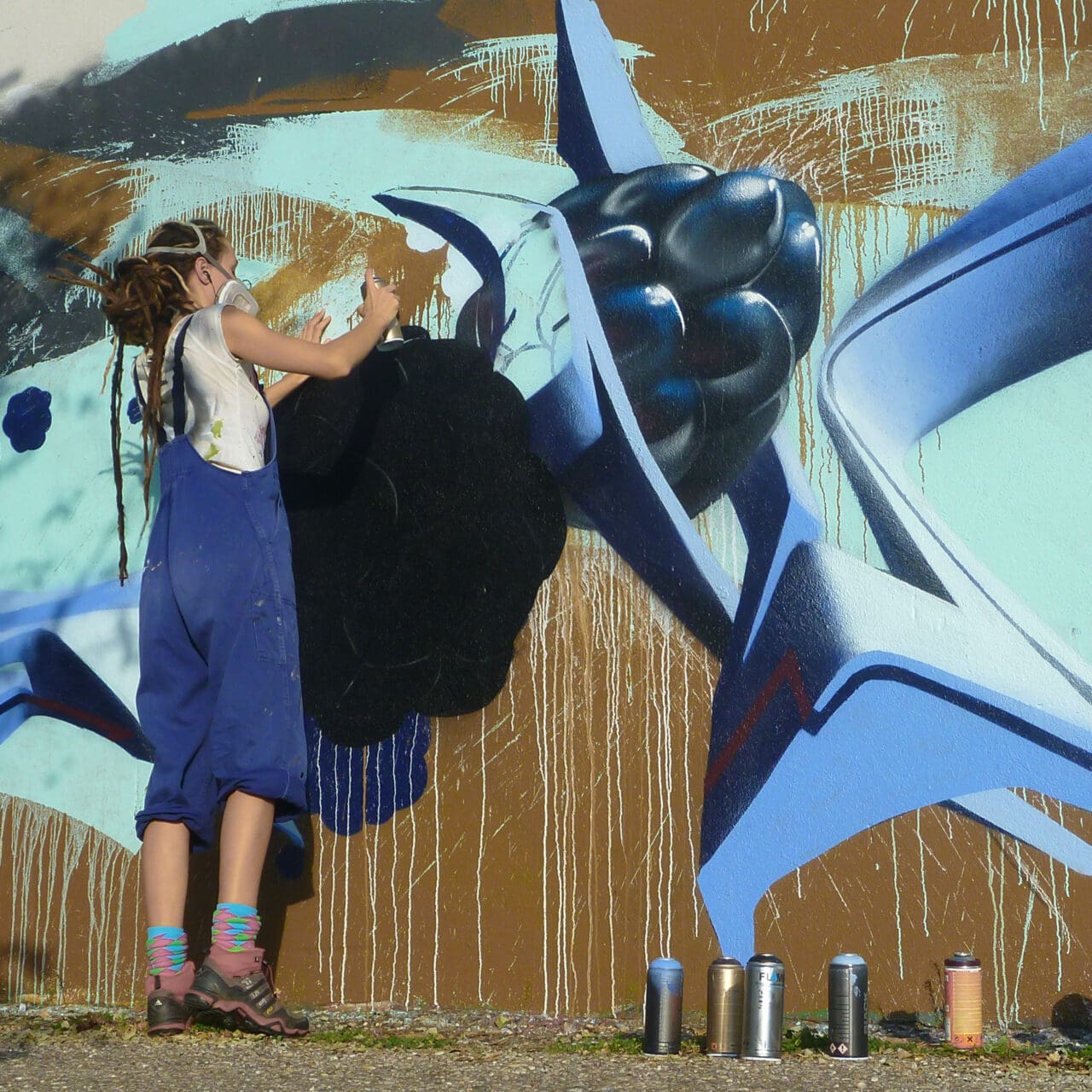 Graffiti Fine Art Print Brombeer