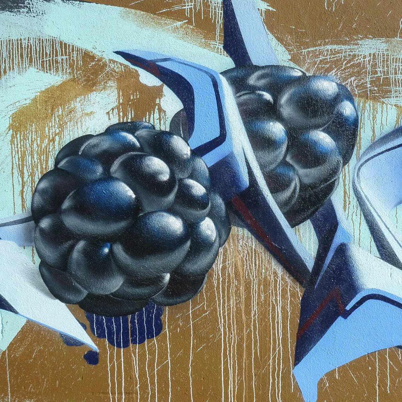 Graffiti Fine Art Print Brombeer