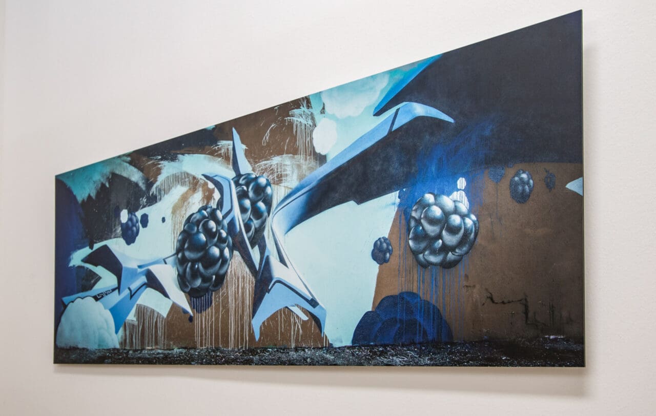 Graffiti Fine Art Print Brombeer