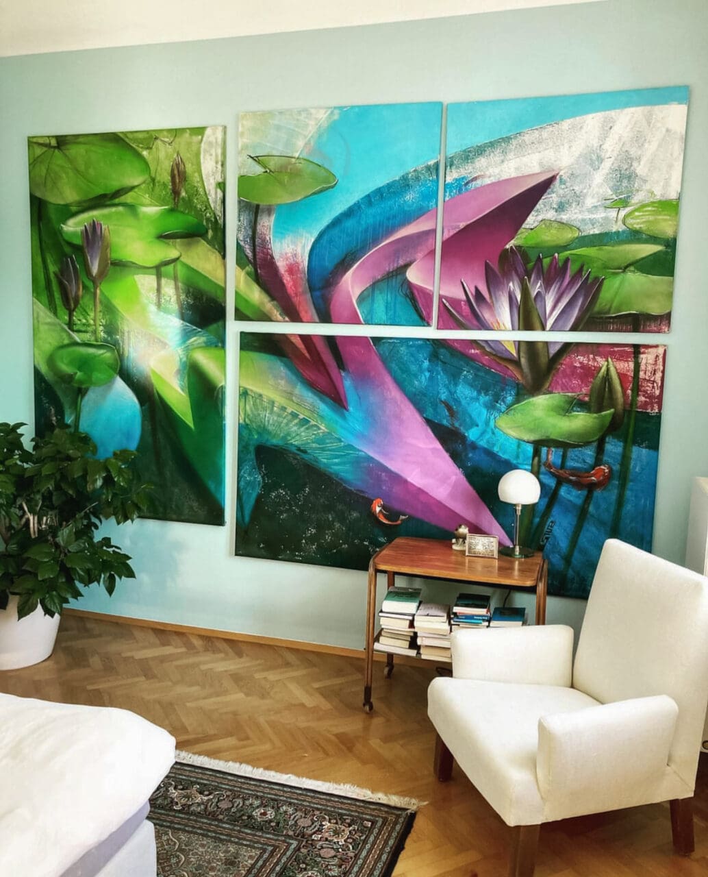 Grafifit Auftrag Leinwand