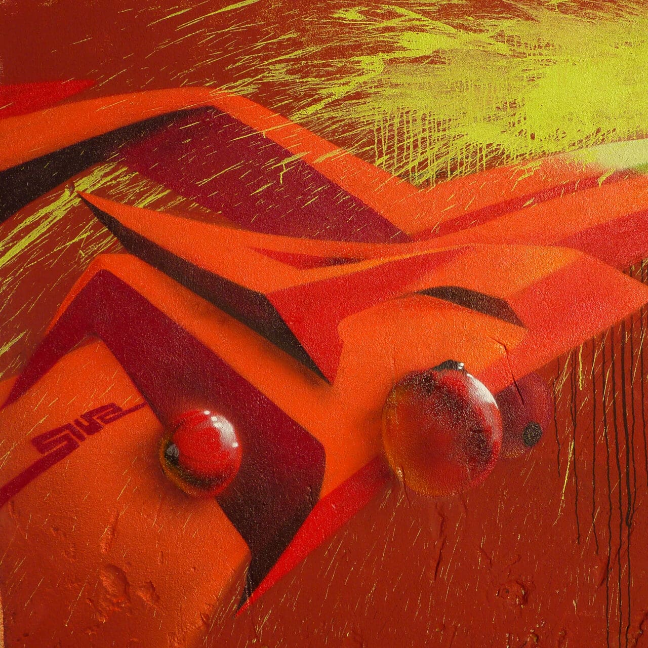 Ribisl Graffitiprint