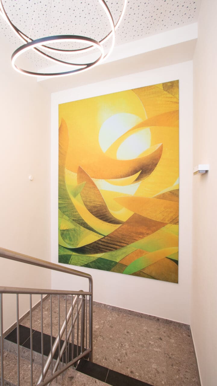 Wandkunst Hilfswerk Innenausstattung