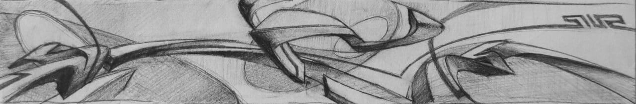 Skizze zum Kunstwerk