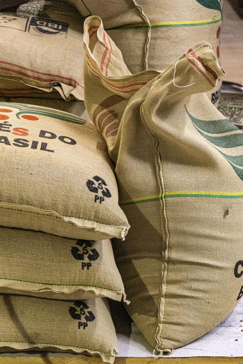  Kaffeesäcke Jute für Kunst