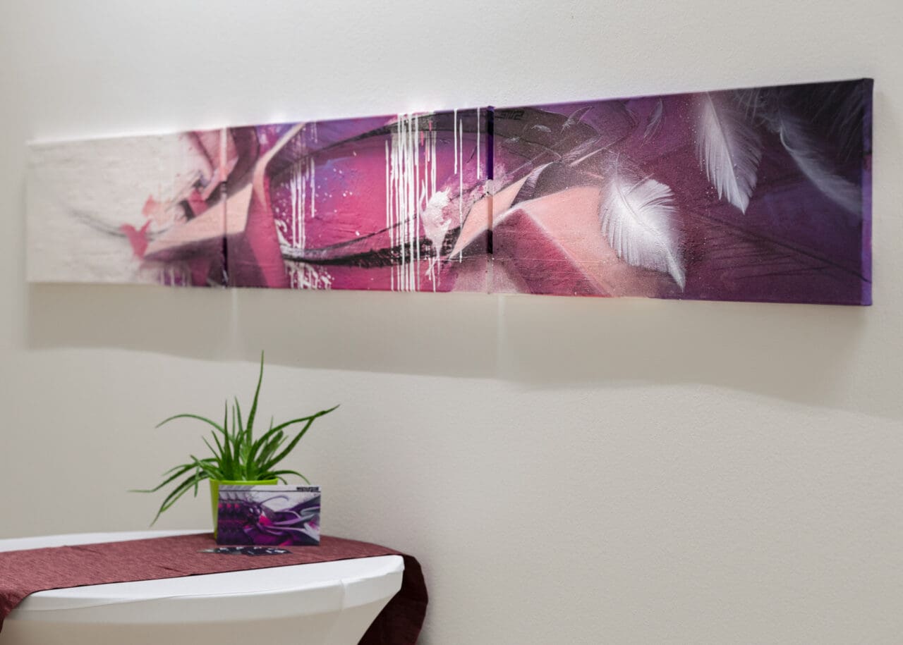 Kunst miten für Veranstaltung