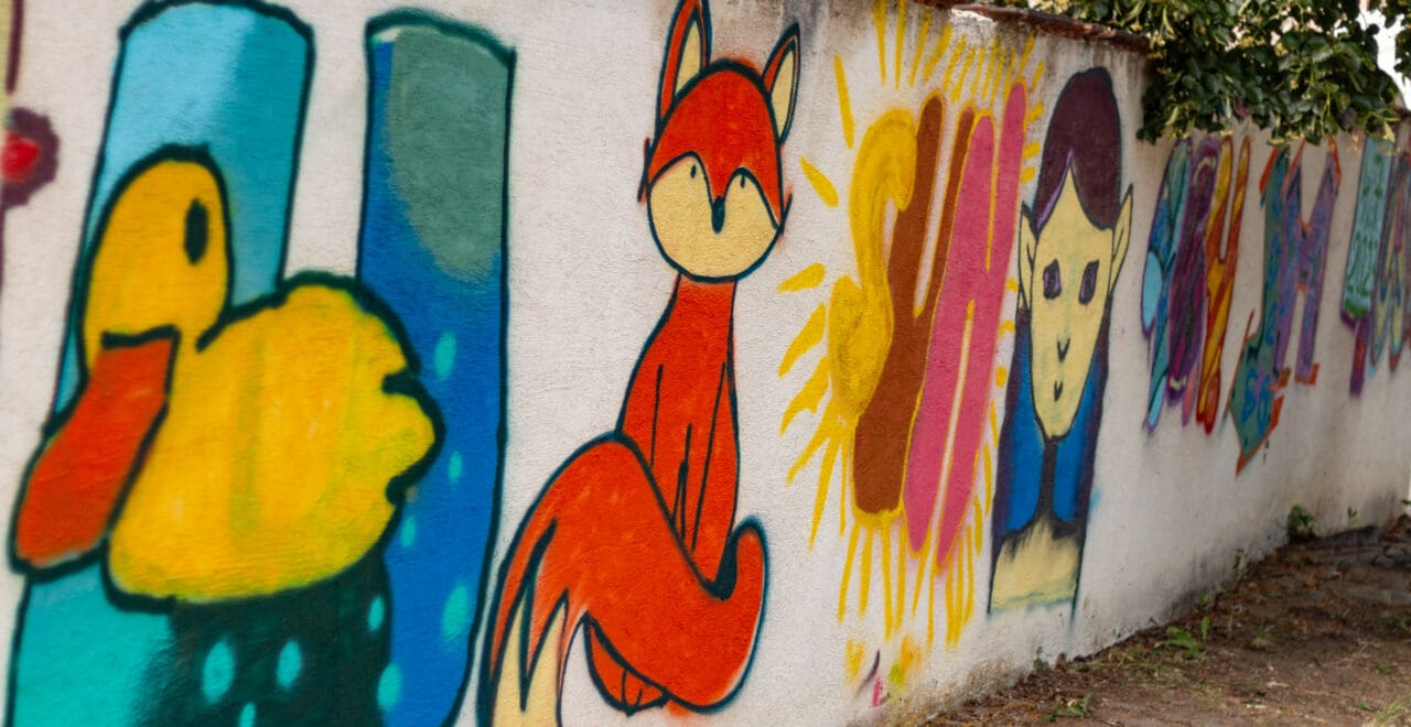 Graffiti Fox Kids