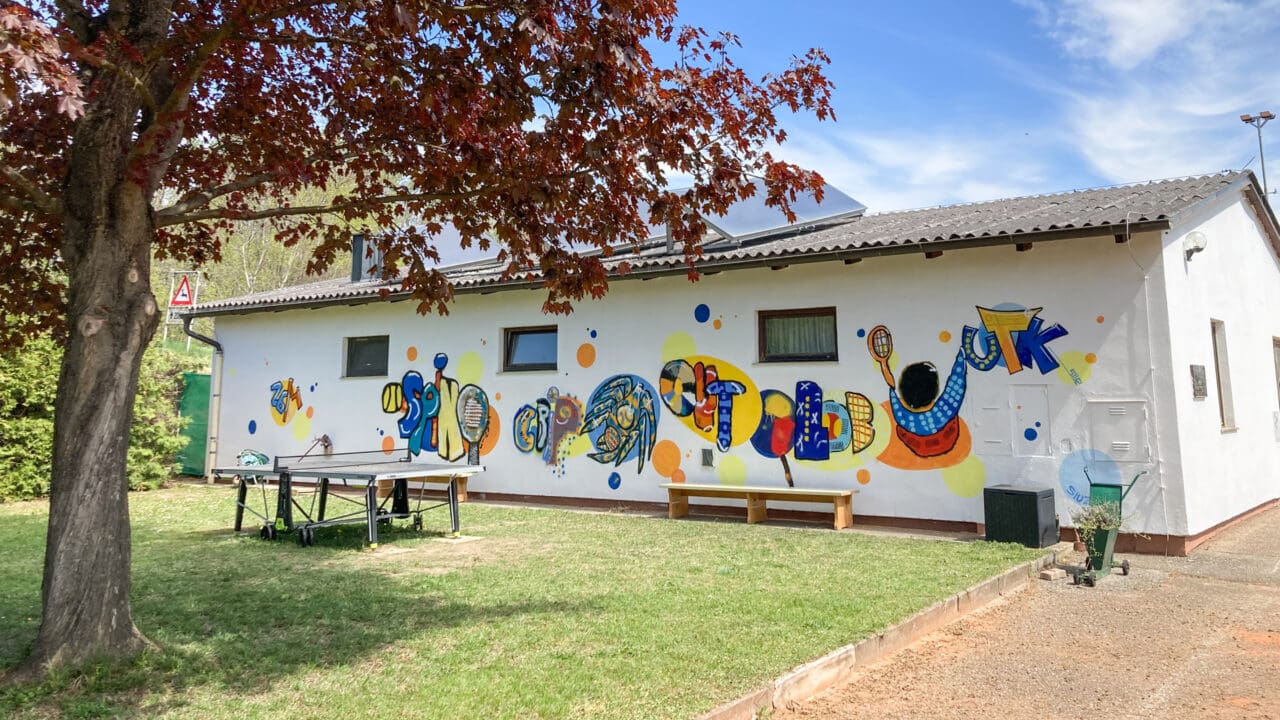 Graffiti Workshop für Tennisclub