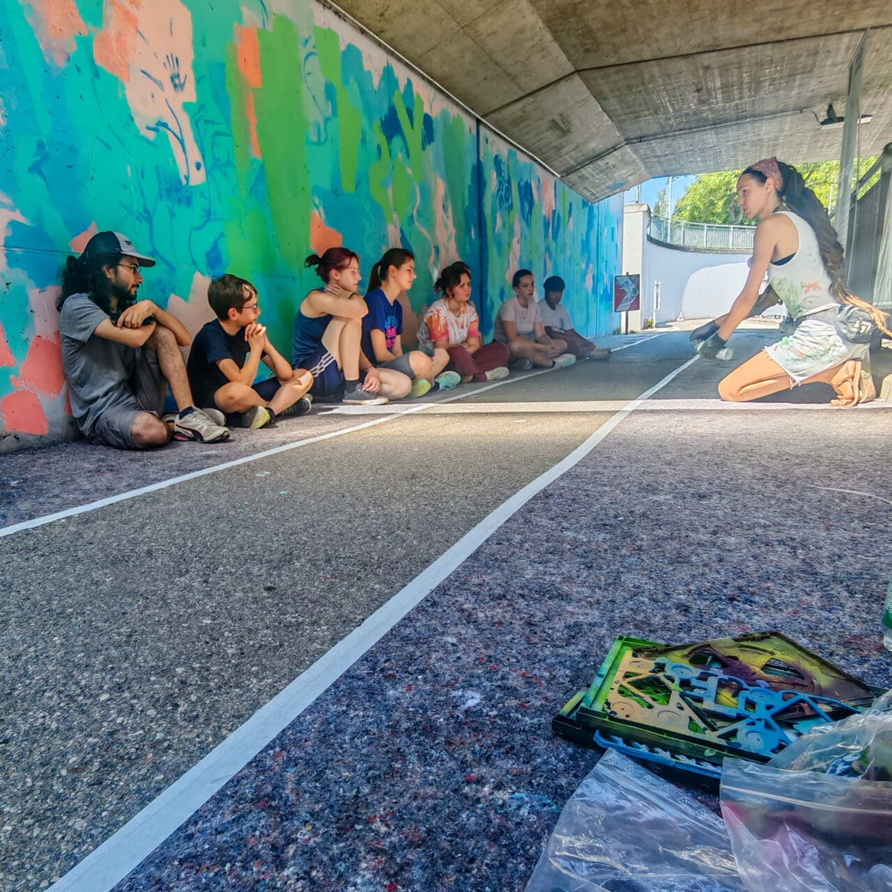 graffiti workshop unterführung