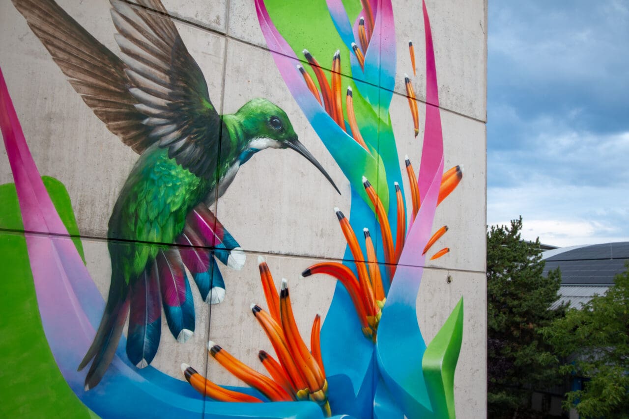 Wandkunstwerk für Arena Nova