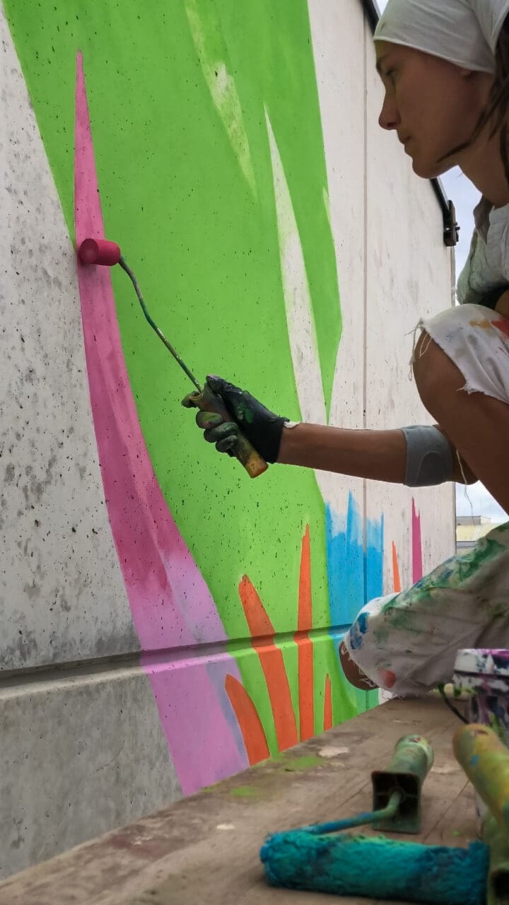 Mural Art Kolibri